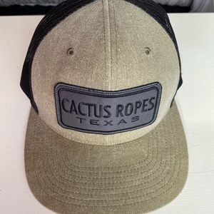 Cactus Ropes flat-brim hat